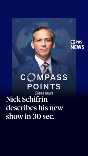 PBS News on Instagram: "We have exciting news about PBS News and two new programs. These two original productions, Horizons and Compass Points, expand the depth and reach of our journalism. Compass Points is hosted by @nickschifrin, analyzing global affairs and their implications for Americans."