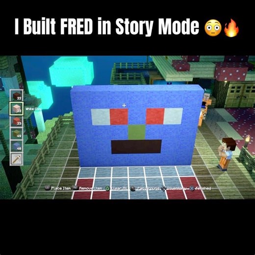 BUILDING FRED – Legendary Moment in Minecraft Story Mode S2 Ep4 #minecraftstorymode #minecraft #ps4