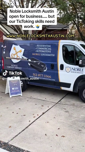 Noble Locksmith Austin. Automotive, Residential & Commercial locksmith services. 100% mobile. We come to you. Local & Veteran owned/operated. 512-877-3366 https://noblelocksmithaustin.com/ #noblelocksmithaustin #automotivelocksmith #lostkeys #mobilelocksmith #sparekey #austinlocksmith #roundrocklocksmith #pflugervillelocksmith #cedarparklocksmith #georgetownlocksmith #residentiallocksmith #commerciallocksmith