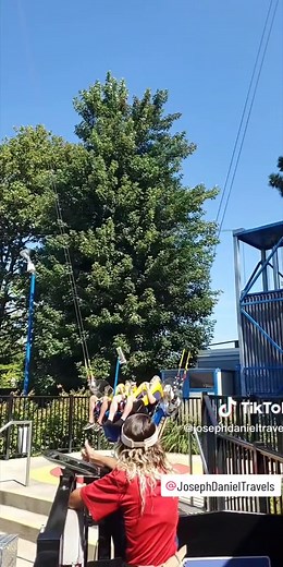 Thrilling Slingshot Ride at Cedar Point | 360 FT in the Air!