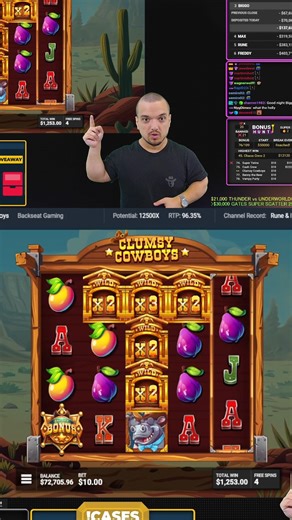 Bond007 on Instagram: "Massive Wild Setup on Clumsy Cowboys Slot Pays Crazy Win over $9,700!!! Stay connected with @classybeefofficial for more gaming experience & fun content. #CumsyCowboys #BackseatGaming #Classybeef #Printerofthemonth #Stake #NewYearVibe #NewBeginning #HolidayCheer #SlotWins #CasinoJackpot #SpinToWin #LuckySlots #BigWinSlots #SlotMachineFun #SlotMachineMagic #GamblingCommunity #SlotGamePlay #WinningStreak #Like #Follow #InstaLike #FollowForFollowBack #Likes #LikeForLikes"