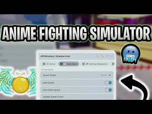 ANIME FIGHTING SIMULATOR ENDLESS SCRIPT | FAST AUTO AREA FARM, AUTO FARM + QUESTS & MORE! | UPDATE
