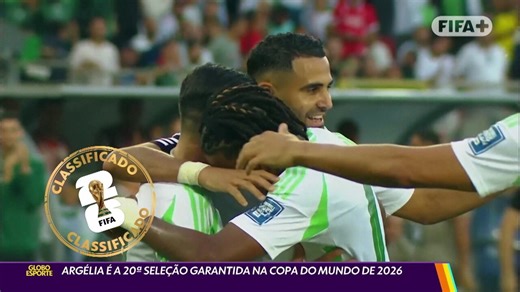 Argélia é a 20ª seleção garantida na Copa do Mundo de 2026