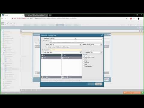 PAN OS 8.1 how to Configure Threat prevention