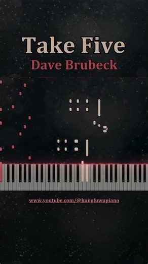 Take Five - Dave Brubeck | Advanced Jazz Piano Tutorial #fyp #takefive #davebrubeck #jazz #piano