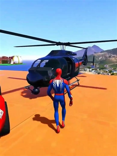 Superhero Car Driving Challenge with Spider-Man