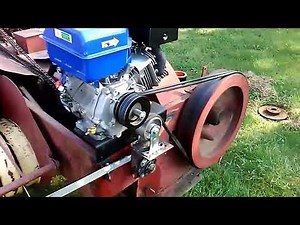 New Holland 66 hay baler with own engine