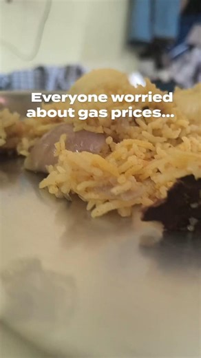 Everyone worried about gas prices… meanwhile me 😌⚡🍳Gas prices going up everywhere