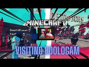 Visiting a Tamil Minecraft Public Server - Boologam MC || SMP Tour || TamilLAN Gaming ||