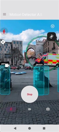 dual cameras motion detection