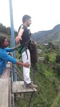 Bungee jumpey accidente brutal