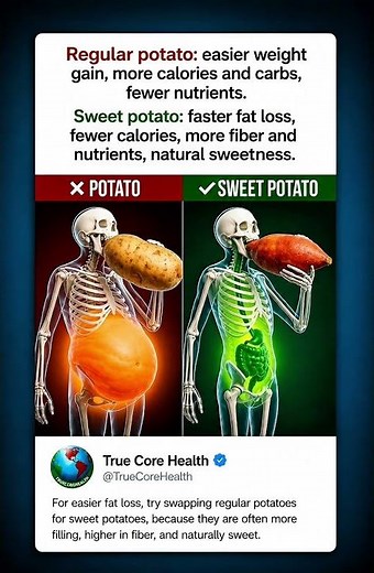 Potato vs Sweet Potato: What Happens Inside Your Body