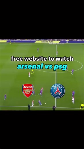 watch arsenal vs psg for free #foryou #arsenal #psg #championsleague #viral