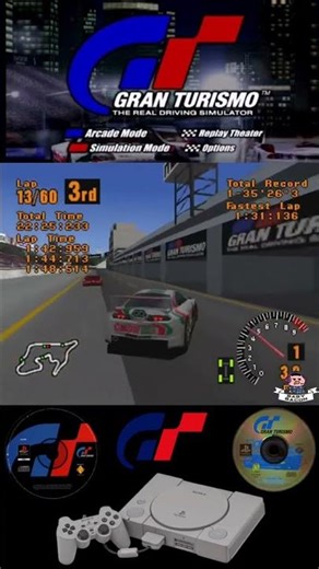 Gran Turismo (PS1) — 1997 Racing Legends #retrogaming #ps1 #playstation