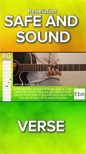 Safe and Sound | Repaguitara Reggae Tutorial | Rebelution