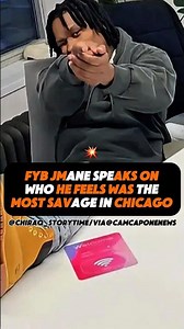 #FYBJMANE SPEAKS ON WHO HE FEELS WAS THE MOST SAVAGE IN #CHICAGO 😳 #chiraq_storytime #fypシ゚viral