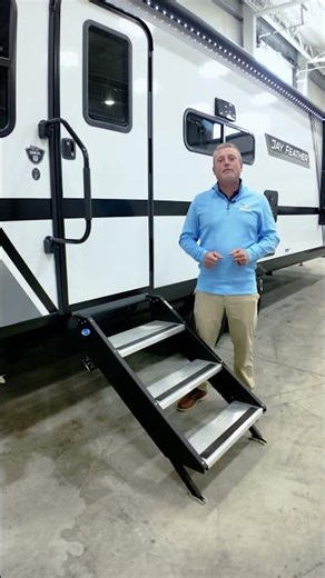2027 Jay Feather SL Travel Trailer Top Feature - Solid Steps - Jayco RV