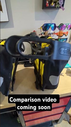 Tailfin and Ortlieb quick rack pannier comparison review coming soon #ortlieb #tailfin #panniers