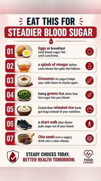 7 Evidence-Based Tips for More Stable Blood Sugar