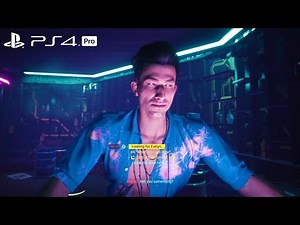 CYBERPUNK 2077 PS4 Pro Gameplay & Graphics Comparison (1080p 60FPS)