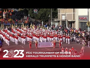 2023 PCC Tournament of Roses Herald Trumpets & Honor Band - 2023 Pasadena Rose Parade