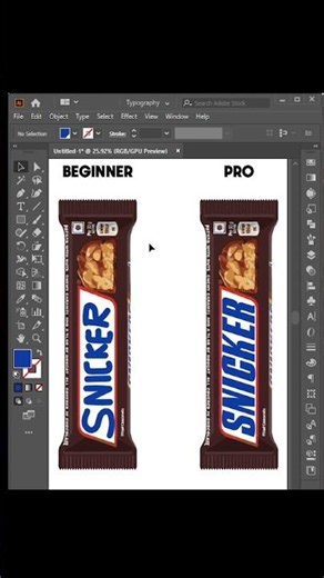 Difference between beginner and Pro graphic designer #shorts #graphicdesign