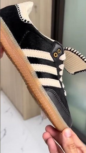 Wales Bonner x Adidas Samba Pony Tonal "Core Black" – The Luxe Samba Upgrade! 👟🔥