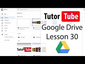 Google Drive - Tutorial 30 - Removing Synced Items Options in Desktop App