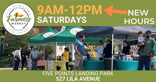 6.6K views · 31 reactions | NEW MARKET HOURS!  Beginning June 21, the Farmers Market at Five Points Landing Park will be open from 9AM until NOON. Stop by Saturday to see what's new! | City of Milford, OH | Facebook