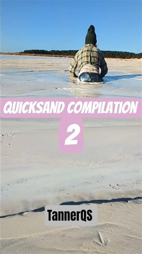 Mud bouncing #quicksand #mud