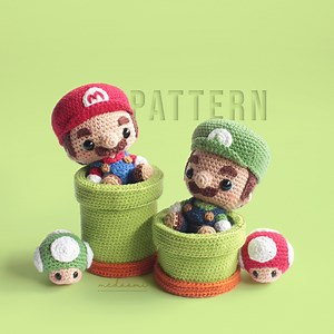 PDF PATTERN | Plumbers and Pipes Amigurumi - Etsy