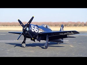 GIANT SCALE F8F BEARCAT: AMAZING FLIGHT DEMO BY BRENT HECHT!