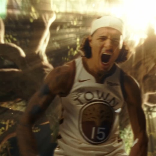 The threads you know, are HERE Rooted around the mighty oak tree & reimagined in a fresh colorway The Town Edition || Rakuten | Golden State Warriors