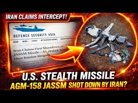U.S. AGM-158 JASSM Stealth Missile Shot Down by Iran? Military World Shocked