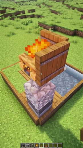 Minecraft Hot Jacuzzi🔥 #minecraft