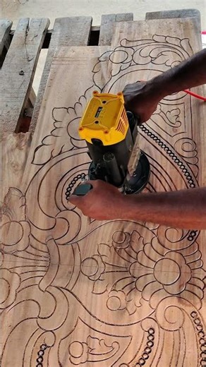palang Head Carving ROUTER, Grinder#art #woodworking #viral