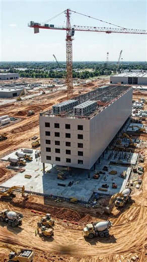 Inside a Massive AI Data Center Construction 🚧