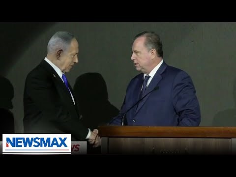 'You have let the truth circle the globe': Netanyahu speaks at NEWSMAX Jerusalem celebration