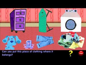 Blue's Clues - Laundry Time (1998 PC Game)