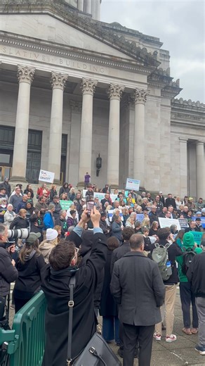 Happening Now: Citizens and Legislative Republicans rally for the People’s Initiatives in Olympia! WA Democrats are prohibiting giving the two people's Initiatives to the Legislature a public hearing: Protecting Girls' Sports (IL26-638) and Restoring Parental Rights in Public Education (IL26-001), which are supported by regular Democrats, Independents, and Republicans. This adds to the disturbing pattern of WA Democrats of keeping the public out of the legislative process and not following the c