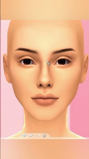 Making Glinda (Ariana Grande) from Wicked in The Sims 4 🫧 #sims #wicked #glinda