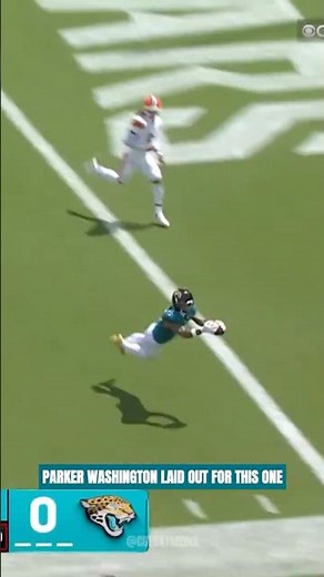 Parker Washington Laid Out for This 30-Yard TD Catch 🔥