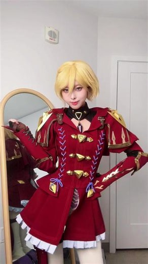 是你见过你第一套艾莲娜cos吗 猫饭公主我们喜欢你！！ᰔᩚ/•᷅•᷄\\୭#cos #怪物猎人物语3 #怪物猎人 #艾莲娜 #怪物猎人物语