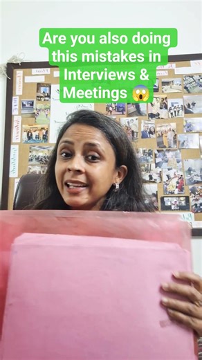 How documents should be carried in meetings and interviews #personality #job #career #interviewtips