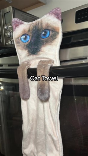 Custom Cat Towel! #catlover #catparent #giftsforcatlovers #dishtowel #customcatgift