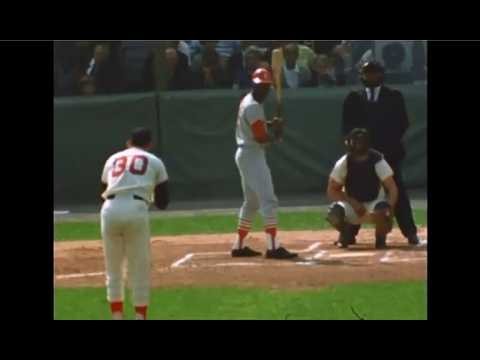 10/4/1967 Game 1 1967 World Series Cardinals at Red Sox Lou Brock runs wild as St. Louis nips Boston