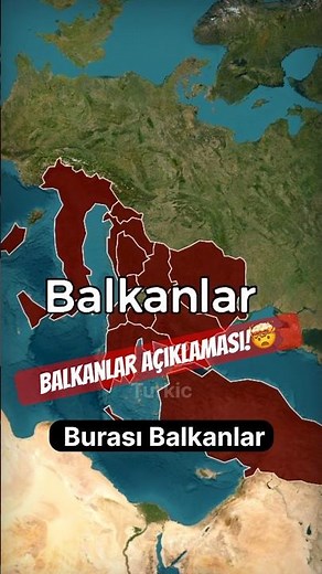 The Balkans Explained in 39 Seconds! 🤯 #map #interestingfacts #documentary #balkan #balkans #know...