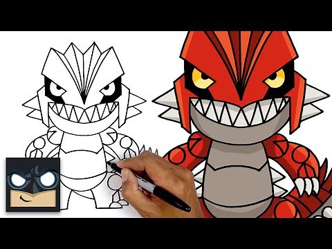 How To Draw Groudon | Pokemon
