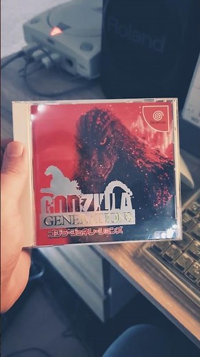 Godzilla Generations #sega #dreamcast #retrogaming #godzilla #toho #japan #retrogameroom