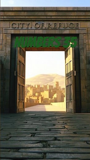 [Numbers 35] Cities of Refuge and Justice in the Land